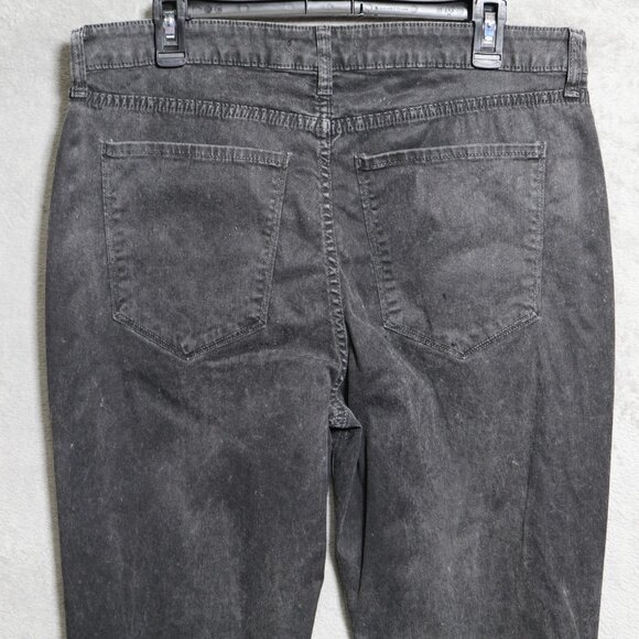 Monfrere Clint Jeans Mens 36 Black Aged Coated Steel Japanese Denim Straight USA - Picture 5 of 13